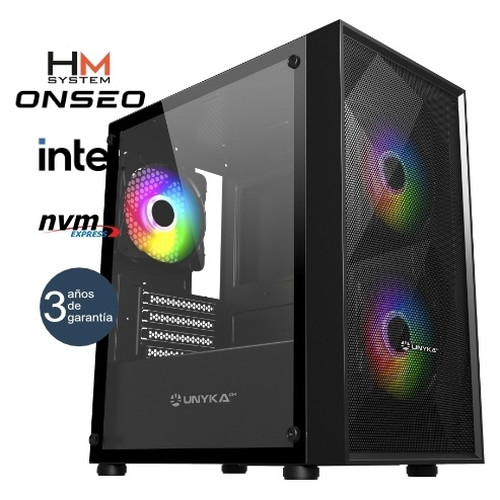 ONSEO Intel Gaming Core Gold - MT RGB - Intel Core-SX112 ONSEO Intel Gaming Core Gold - MT RGB - Intel Core
